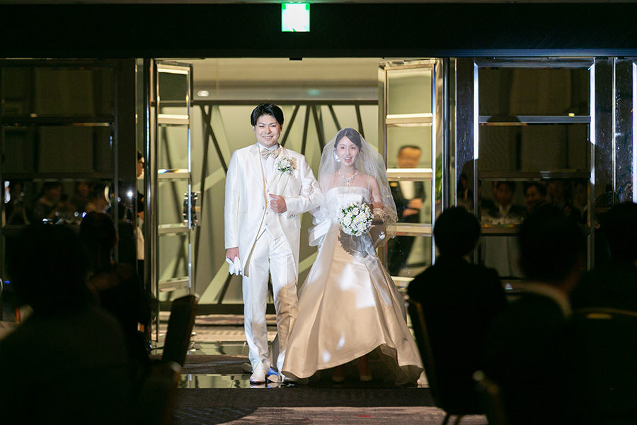 ハワイ結婚式・挙式・ウェディング 帰国後お披露目パーティー写真「ホテルニューオータニ 大阪」