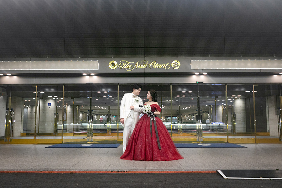 ハワイ結婚式・挙式・ウェディング 帰国後お披露目パーティー写真「ホテルニューオータニ 大阪」