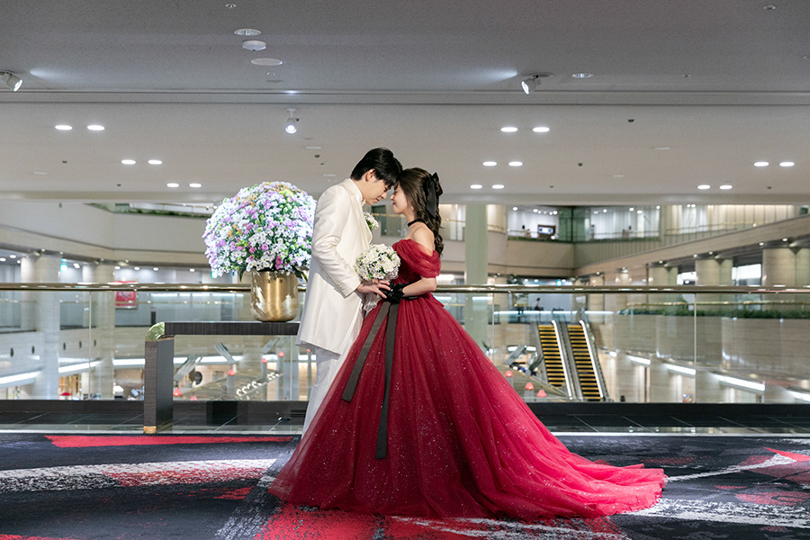 ハワイ結婚式・挙式・ウェディング 帰国後お披露目パーティー写真「ホテルニューオータニ 大阪」