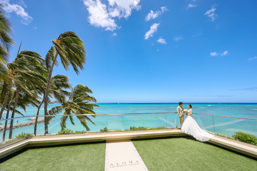 ハワイ結婚式・挙式・ウェディング「ザ・マカナチャペル」フォト・体験写真・体験レポート
