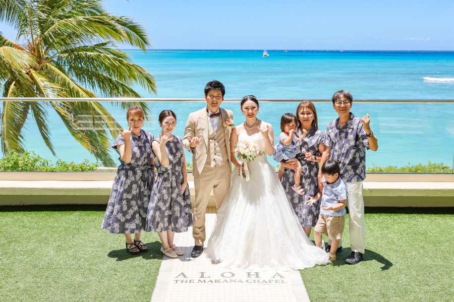 ハワイ結婚式・挙式・ウェディング「ザ・マカナチャペル」フォト・体験写真・体験レポート