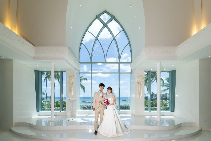 ハワイ結婚式・挙式・ウェディング「コオリナ・チャペル・プレイス・オブ・ジョイ」体験写真＆体験レポート