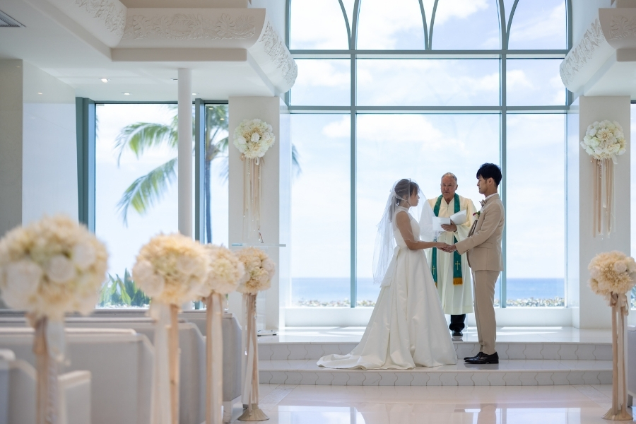 ハワイ結婚式・挙式・ウェディング「コオリナ・チャペル・プレイス・オブ・ジョイ」体験写真＆体験レポート