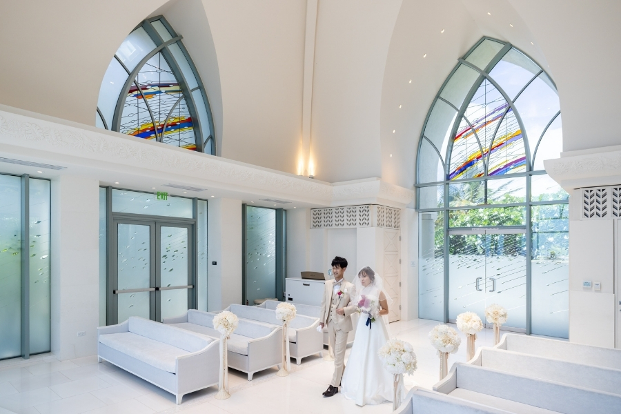 ハワイ結婚式・挙式・ウェディング「コオリナ・チャペル・プレイス・オブ・ジョイ」体験写真＆体験レポート