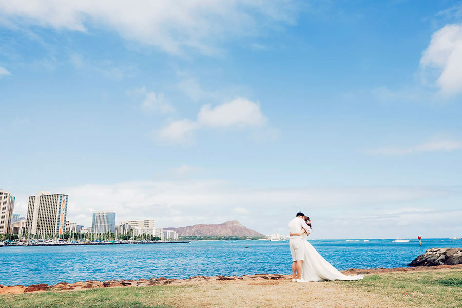 ハワイフォトウェディング・ハワイウェディングフォト「マジックアイランド・セレモニー フォトプラン Photo」フォト