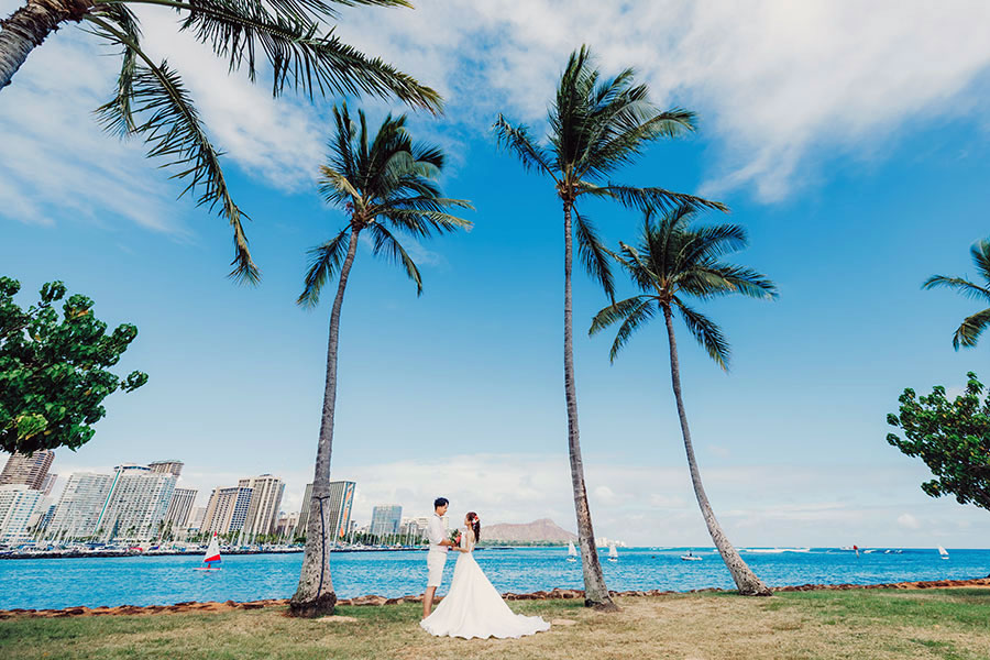 ハワイフォトウェディング・ハワイウェディングフォト「マジックアイランド・セレモニー フォトプラン Photo」フォト