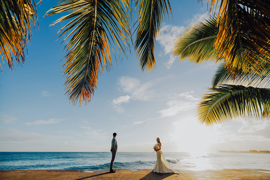 ハワイフォトウェディング・ハワイウェディングフォト「マジックアイランド・セレモニー フォトプラン Photo」フォト