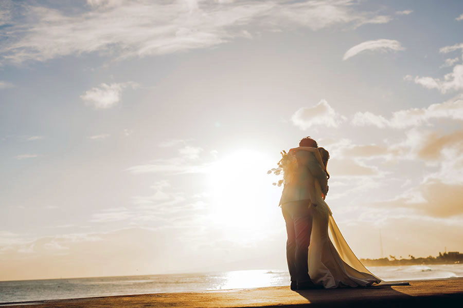 ハワイフォトウェディング・ハワイウェディングフォト「マジックアイランド・セレモニー フォトプラン Photo」フォト