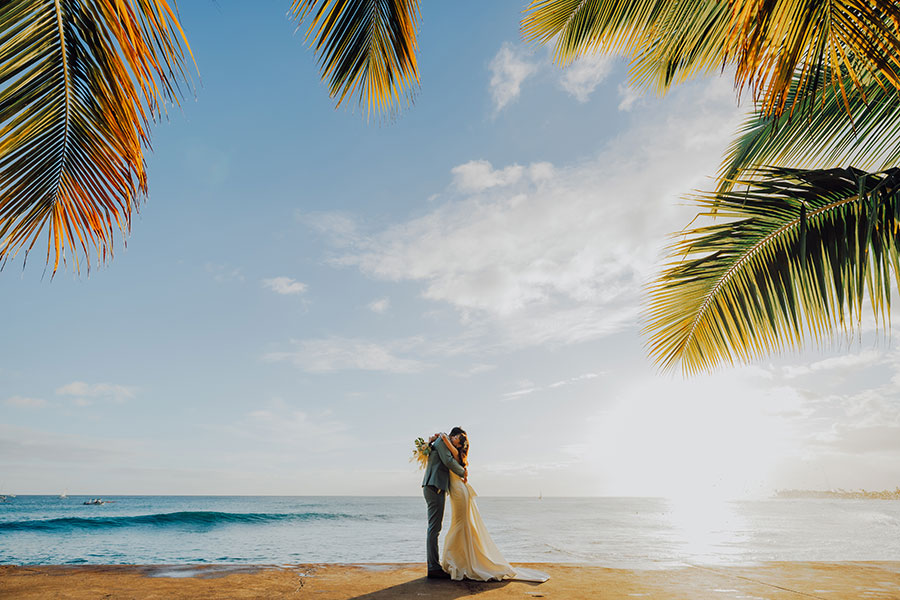 ハワイフォトウェディング・ハワイウェディングフォト「マジックアイランド・セレモニー フォトプラン Photo」フォト