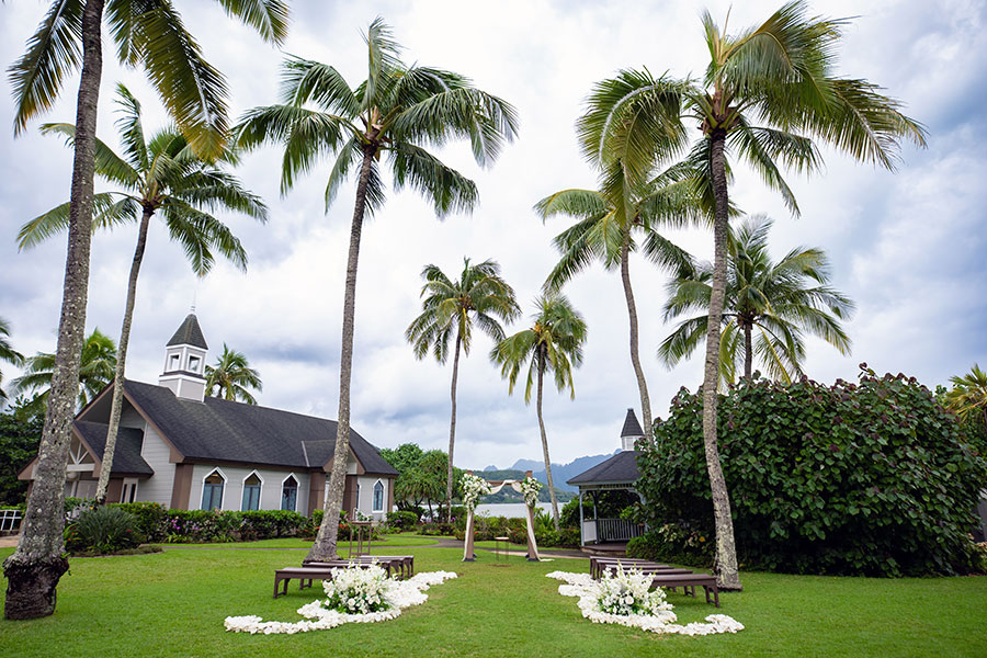 ハワイ結婚式・挙式・ウェディング「ザ・プライベート・ガーデン アロハ・ケ･アクア」