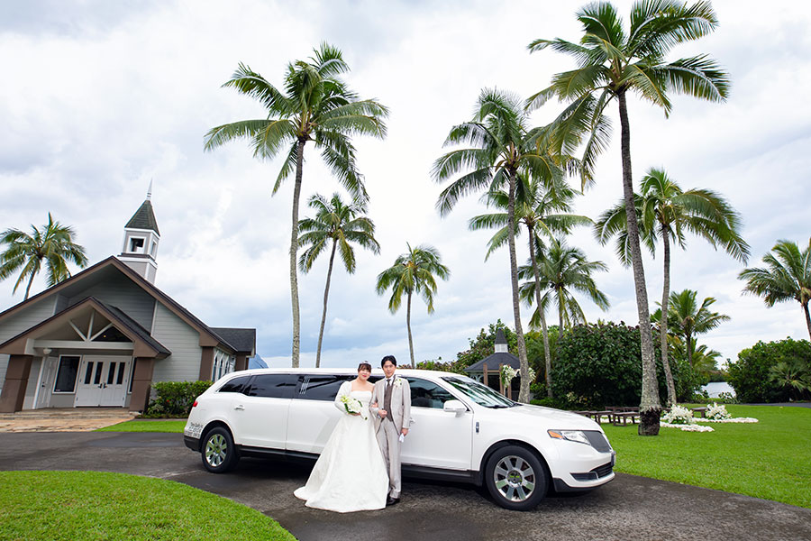 ハワイ結婚式・挙式・ウェディング「ザ・プライベート・ガーデン アロハ・ケ･アクア」