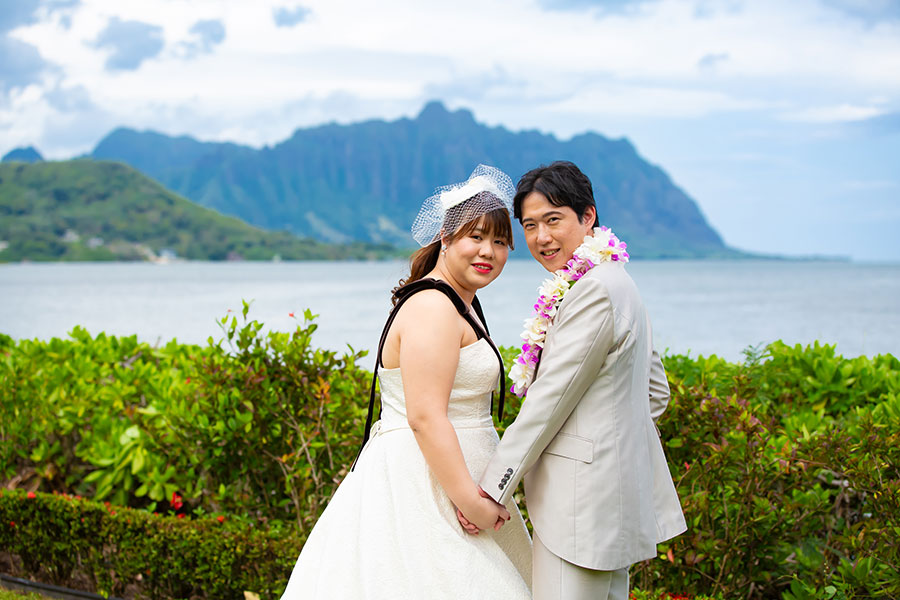 ハワイ結婚式・挙式・ウェディング「ザ・プライベート・ガーデン アロハ・ケ･アクア」