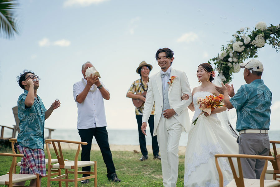 ハワイ結婚式・挙式・ウェディング「ザ・サーフ ポハクプナ ビーチクラブ 」体験写真＆体験レポート