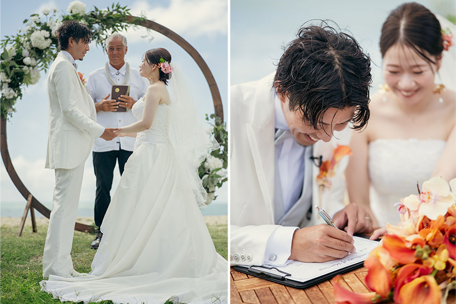 ハワイ結婚式・挙式・ウェディング「ザ・サーフ ポハクプナ ビーチクラブ 」体験写真＆体験レポート