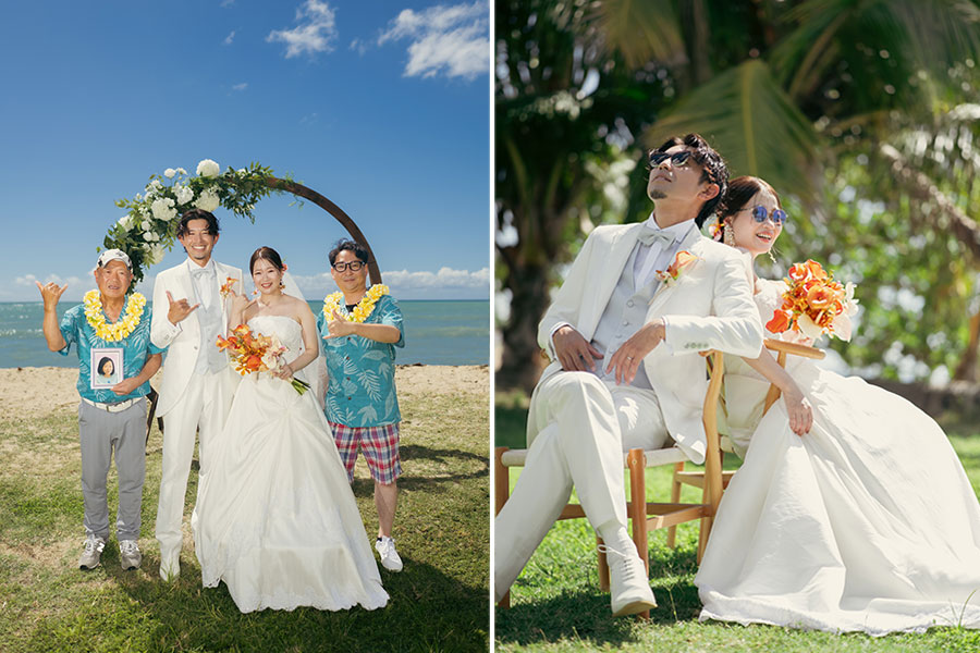 ハワイ結婚式・挙式・ウェディング「ザ・サーフ ポハクプナ ビーチクラブ 」体験写真＆体験レポート
