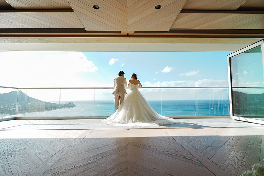 ハワイ結婚式・挙式・ウェディング「ザ･ダイヤモンドヘッドチャペル 」体験写真＆体験レポート