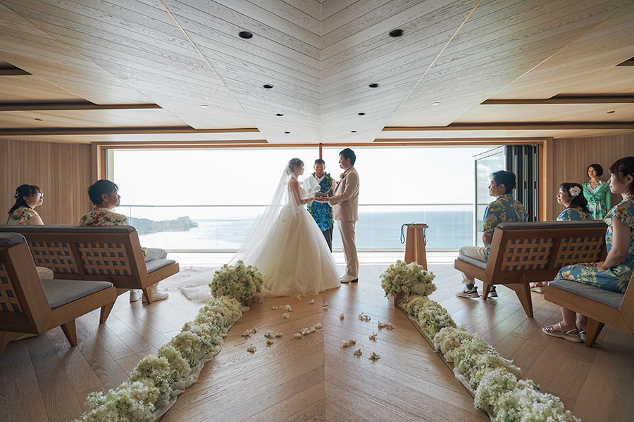 ハワイ結婚式・挙式・ウェディング「ザ･ダイヤモンドヘッドチャペル 」体験写真＆体験レポート