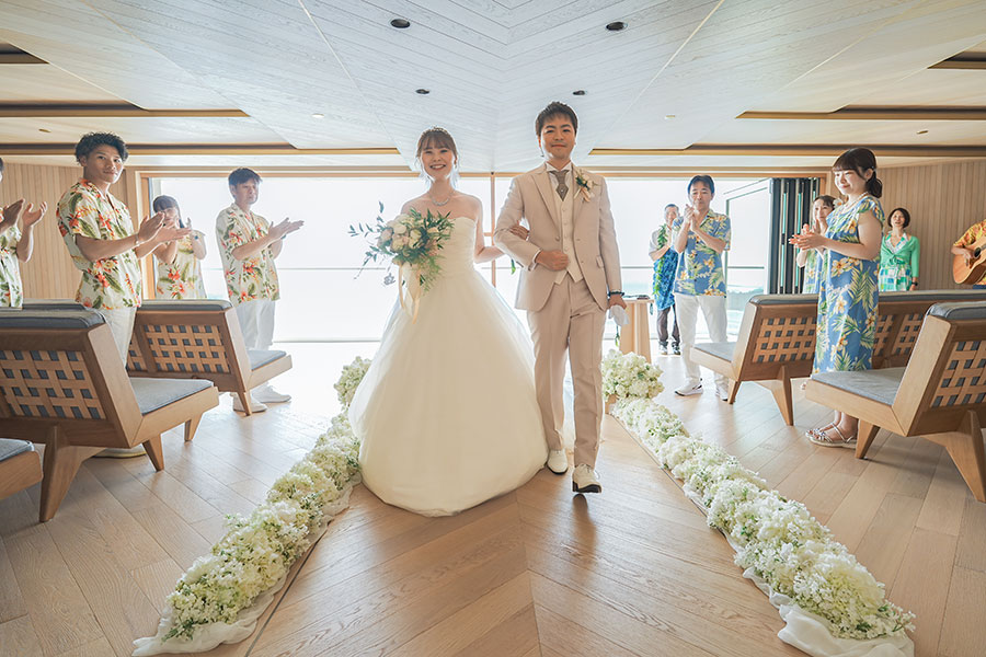 ハワイ結婚式・挙式・ウェディング「ザ･ダイヤモンドヘッドチャペル 」体験写真＆体験レポート