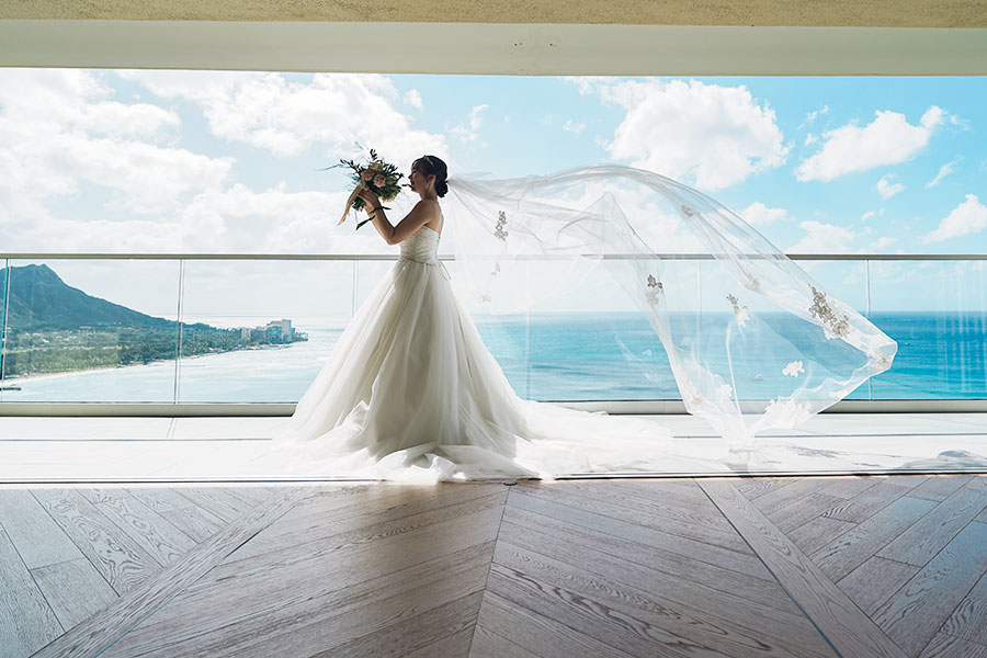 ハワイ結婚式・挙式・ウェディング「ザ･ダイヤモンドヘッドチャペル 」体験写真＆体験レポート