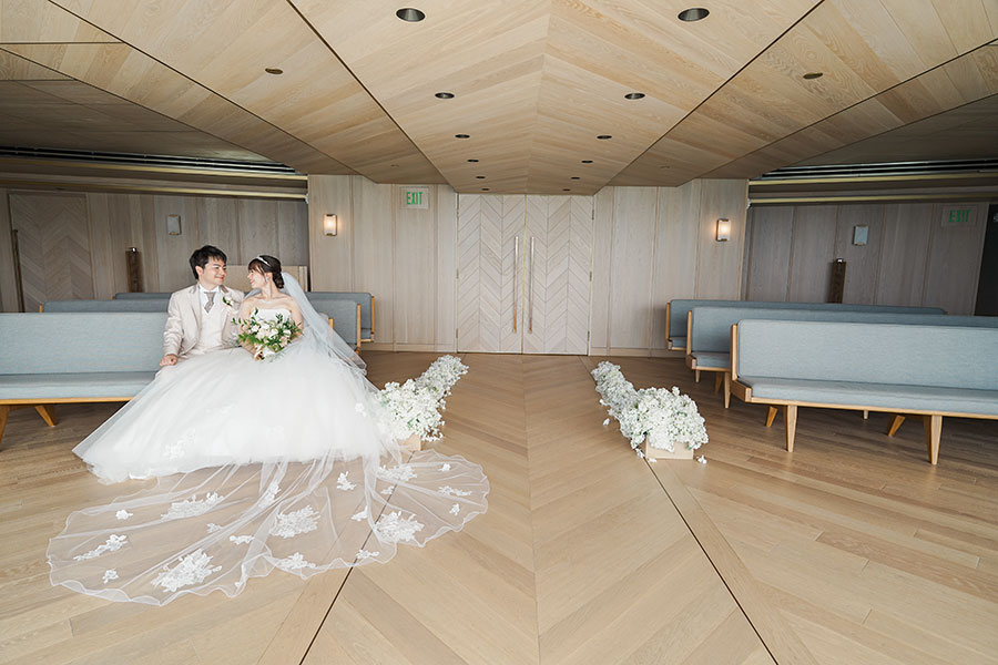 ハワイ結婚式・挙式・ウェディング「ザ･ダイヤモンドヘッドチャペル 」体験写真＆体験レポート