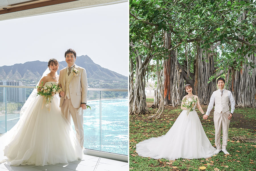 ハワイ結婚式・挙式・ウェディング「ザ･ダイヤモンドヘッドチャペル 」体験写真＆体験レポート