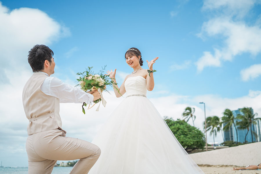 ハワイ結婚式・挙式・ウェディング「ザ･ダイヤモンドヘッドチャペル 」体験写真＆体験レポート