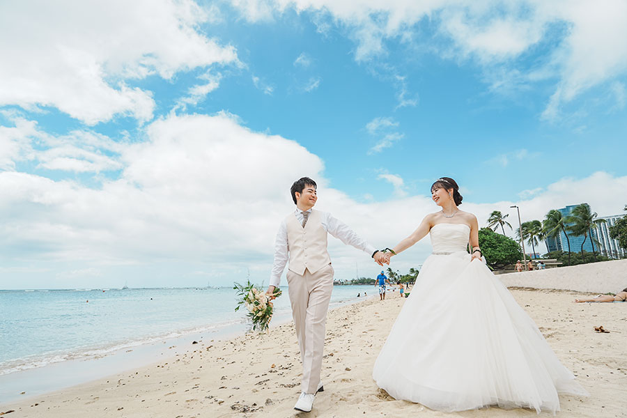 ハワイ結婚式・挙式・ウェディング「ザ･ダイヤモンドヘッドチャペル 」体験写真＆体験レポート