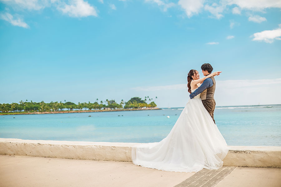 ハワイ結婚式・挙式・ウェディング「ザ･モアナチャペル 」体験写真＆体験レポート