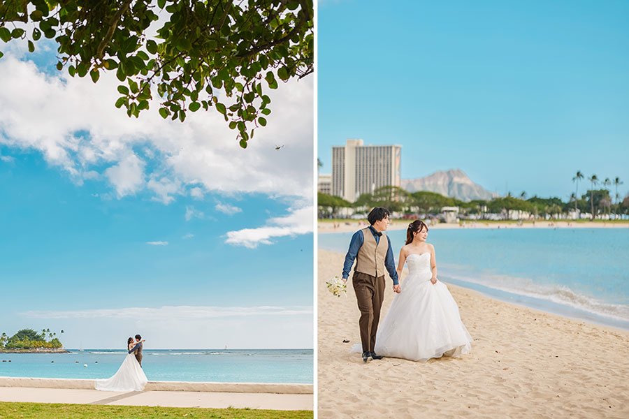 ハワイ結婚式・挙式・ウェディング「ザ･モアナチャペル 」体験写真＆体験レポート