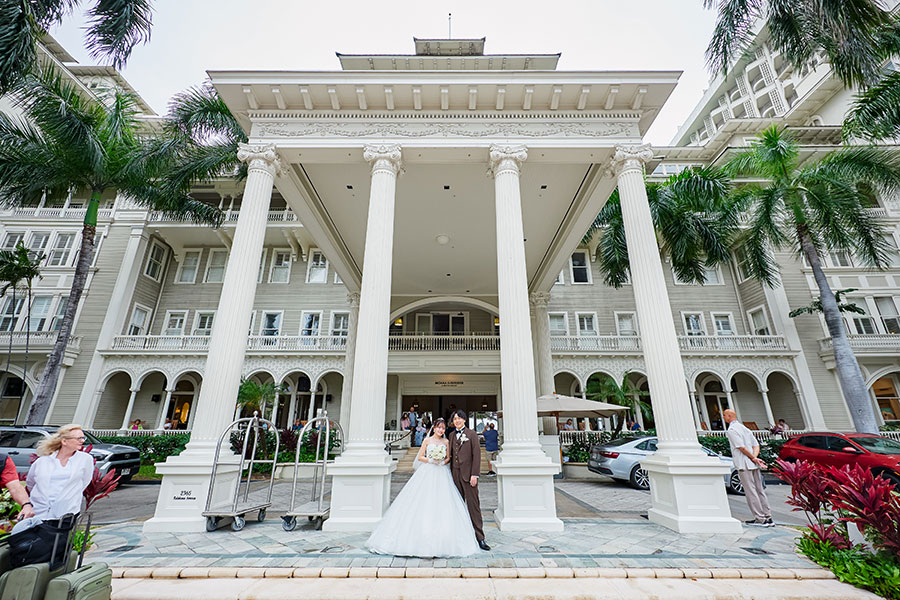 ハワイ結婚式・挙式・ウェディング「ザ･モアナチャペル 」体験写真＆体験レポート