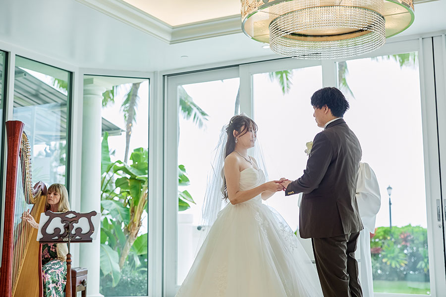 ハワイ結婚式・挙式・ウェディング「ザ･モアナチャペル 」体験写真＆体験レポート