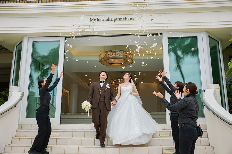 ハワイ結婚式・挙式・ウェディング「ザ･モアナチャペル 」体験写真＆体験レポート