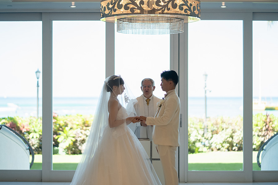 ハワイ結婚式・挙式・ウェディング「ザ･モアナチャペル 」体験写真＆体験レポート