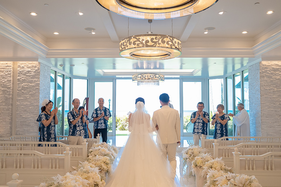 ハワイ結婚式・挙式・ウェディング「ザ･モアナチャペル 」体験写真＆体験レポート