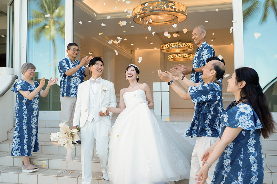 ハワイ結婚式・挙式・ウェディング「ザ･モアナチャペル 」体験写真＆体験レポート