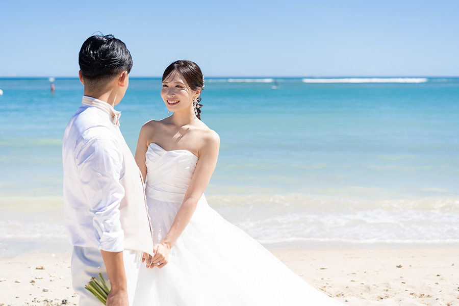 ハワイ結婚式・挙式・ウェディング「ザ･モアナチャペル 」体験写真＆体験レポート