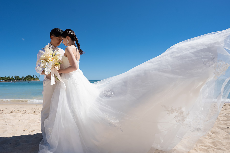 ハワイ結婚式・挙式・ウェディング「ザ･モアナチャペル 」体験写真＆体験レポート