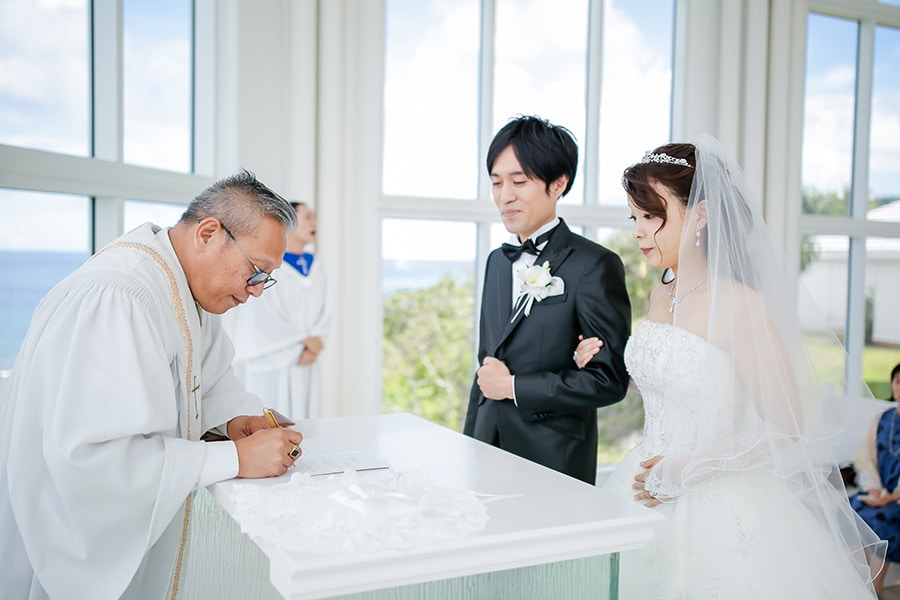 グアム結婚式・挙式「クリスタル チャペル」体験写真・体験レポート