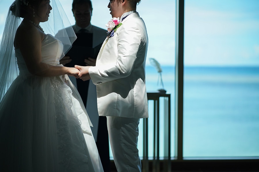 グアム結婚式・挙式「アクアシンフォニーチャペル」フォト・体験写真・体験レポート