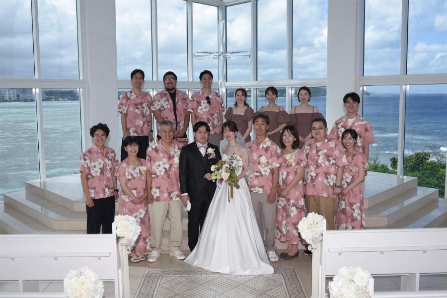 グアム結婚式・挙式・ウェディング「クリスタルチャペル」フォト・体験写真・体験レポート