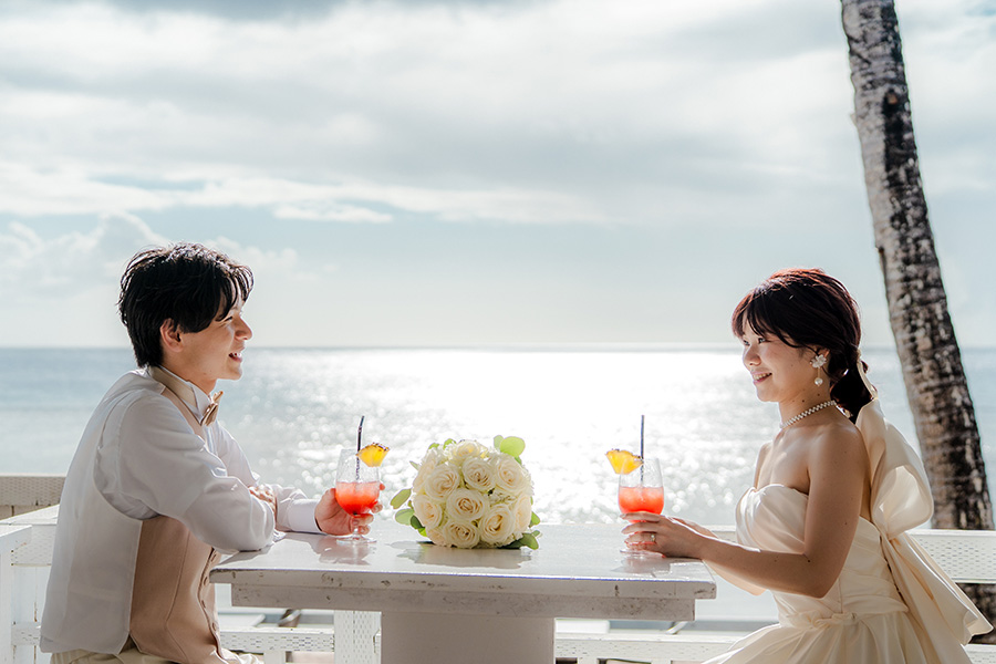 グアム結婚式・挙式「ジュエル バイ ザ シー」フォト・体験写真・体験レポート