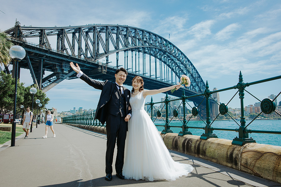 オーストラリア・フォトウェディング・フォトプラン「シドニーフォトウェディング」フォト