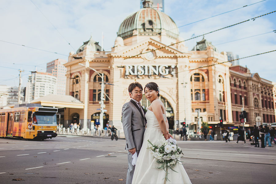 オーストラリア・フォトウェディング・フォトプラン「メルボルンフォトウェディング」フォト