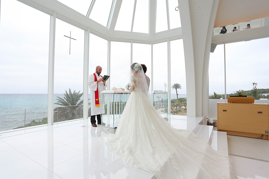 18年2月 モントレ ルメール教会 体験写真 レポート 013 卒花collection Hisウェディング アバンティ オアシス