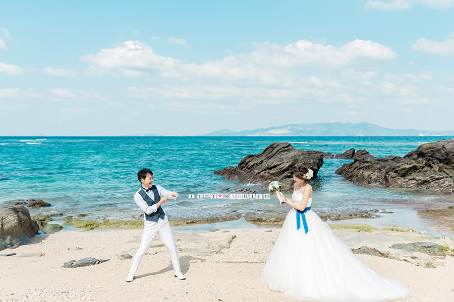 沖縄結婚式・挙式・ウェディング「星野リゾート　トマム 水の教会」フォト