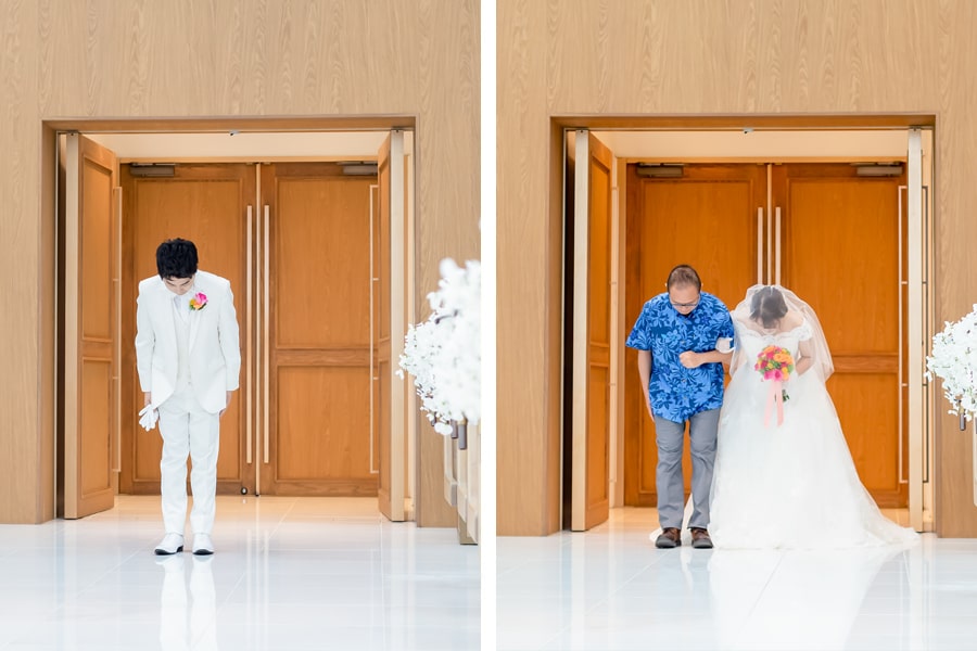 沖縄結婚式・挙式・ウェディング「ザ・ギノザリゾート 美らの教会」フォト・体験写真・体験レポート