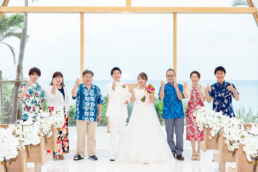 沖縄結婚式・挙式・ウェディング「ザ・ギノザリゾート 美らの教会」フォト・体験写真・体験レポート