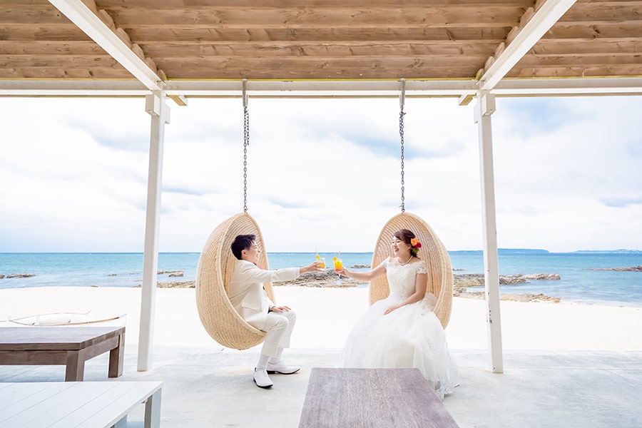 沖縄結婚式・挙式・ウェディング「ザ・ギノザリゾート 美らの教会」フォト・体験写真・体験レポート