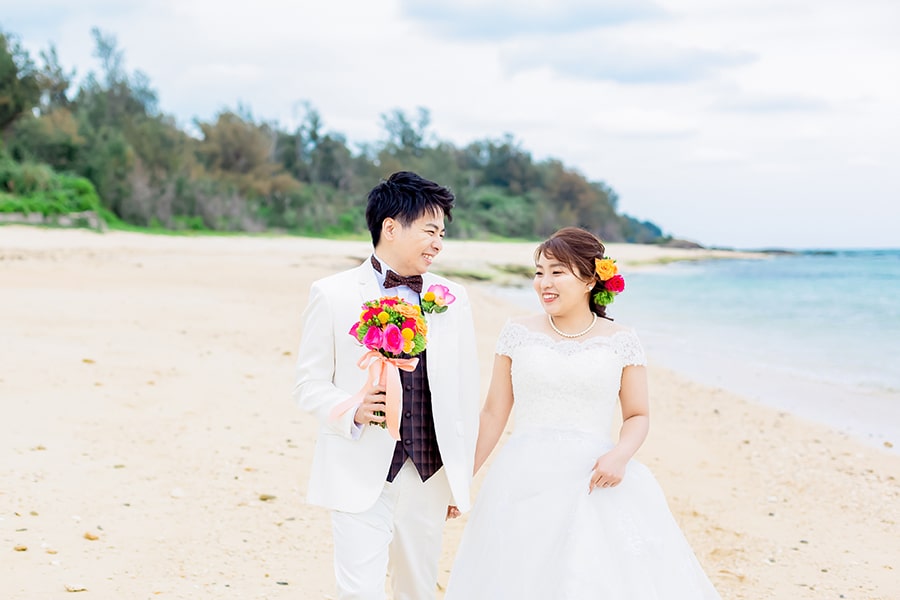 沖縄結婚式・挙式・ウェディング「ザ・ギノザリゾート 美らの教会」フォト・体験写真・体験レポート