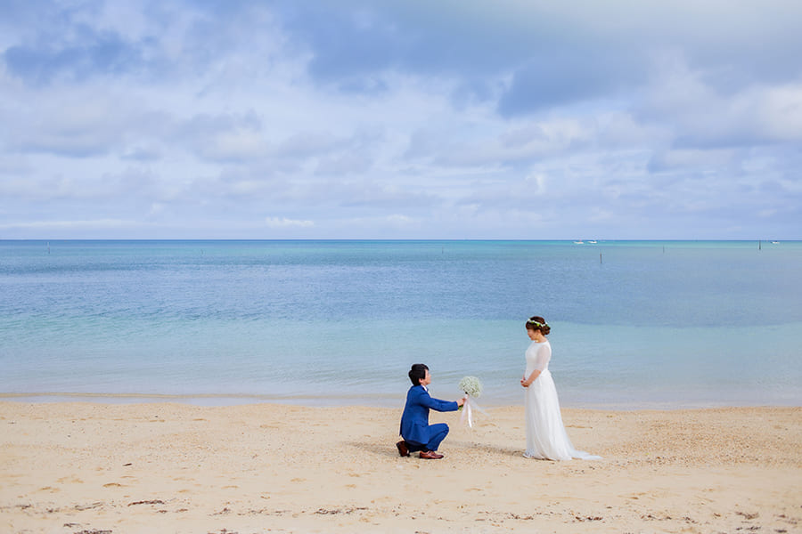 沖縄結婚式・挙式・ウェディング「ブルーインフィニティー」フォト